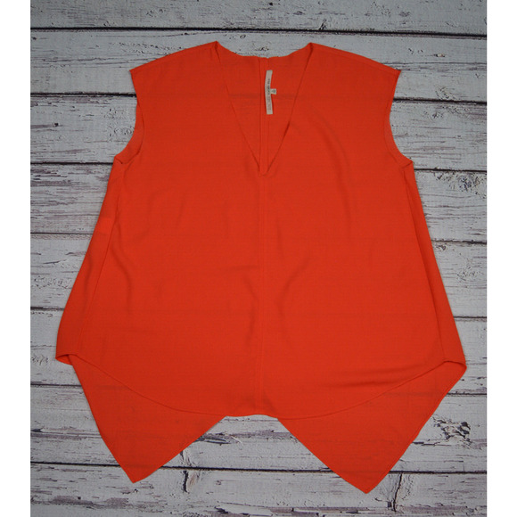 Rachel‎ Roy Sleeveless V-Neck Women's Blouse Size S Pre-Owned - Picture 1 of 7
